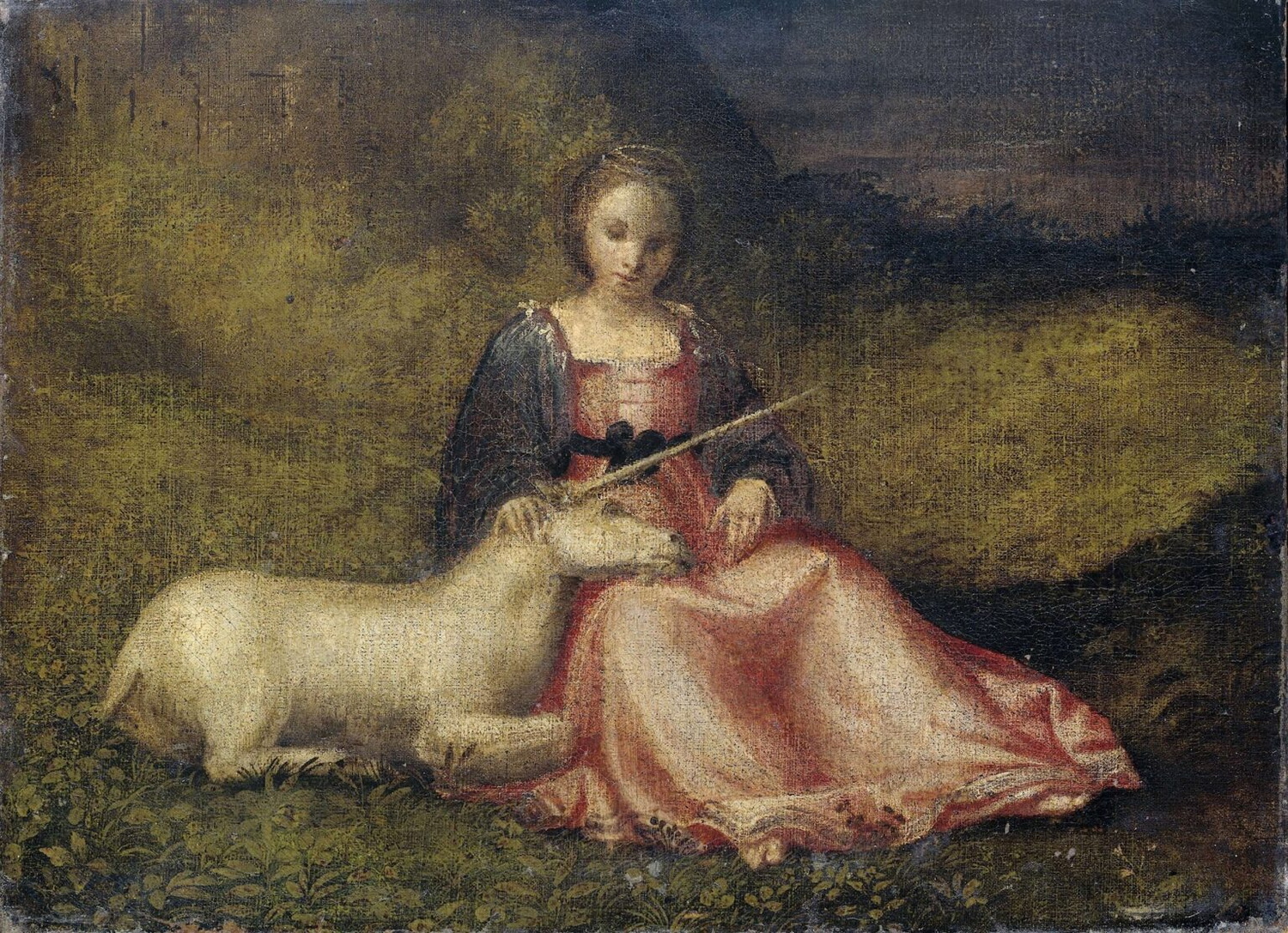 Donna con unicorno - Gallerie dell’Accademia, Venezia